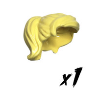 1X Lego 87990 • Figurteil Haare Hair • • Bright Light Yellow