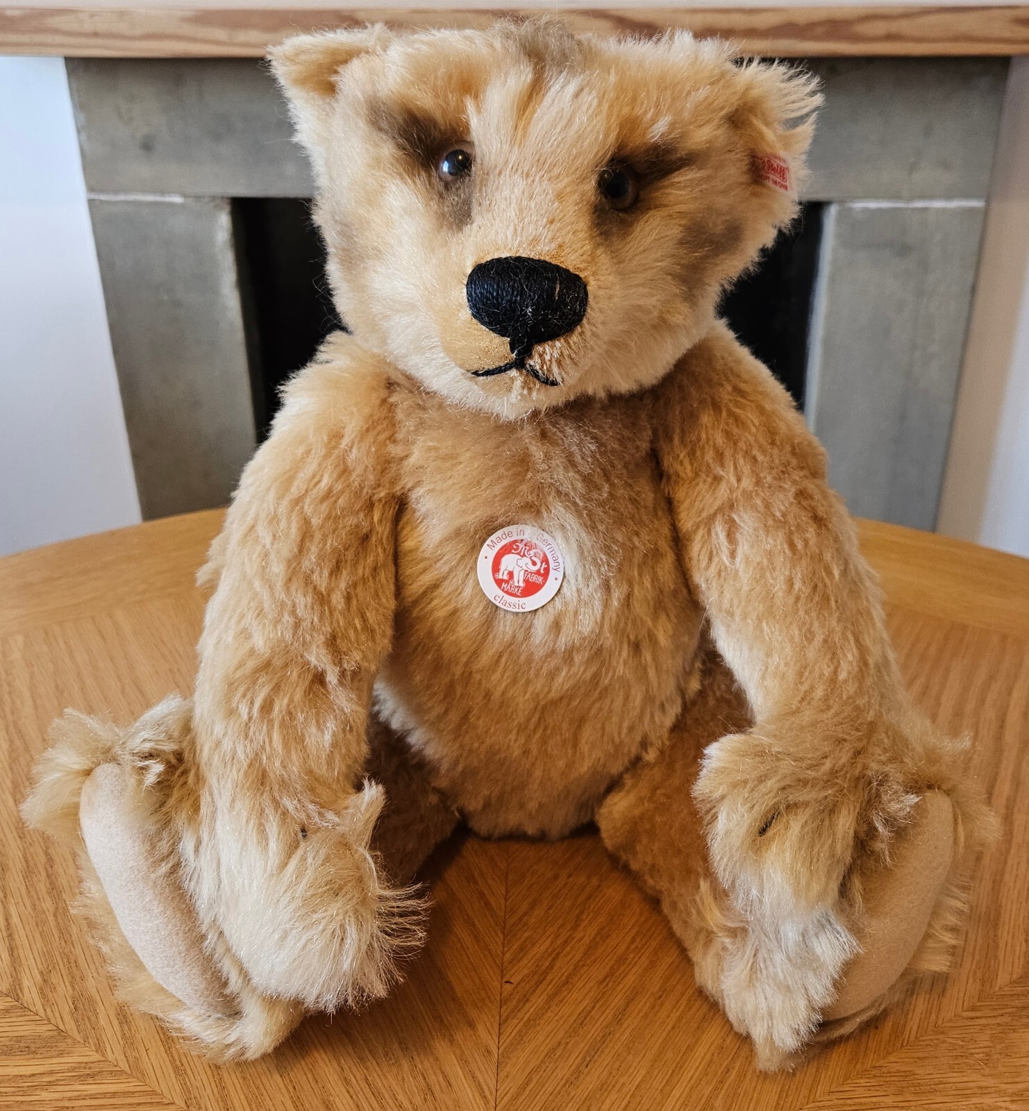 STEIFF 038846 TEDDY BEAR NEW MR. CINNAMON 44CM 2005 WITH GROWLER LIMITED EDITION