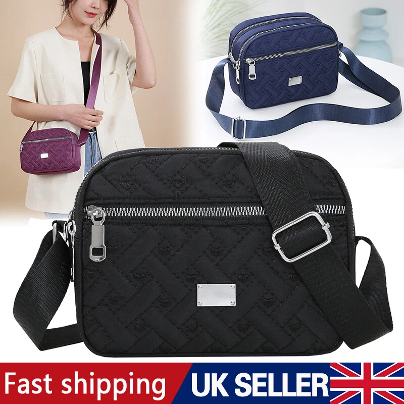 Black messenger bag ladies cheap