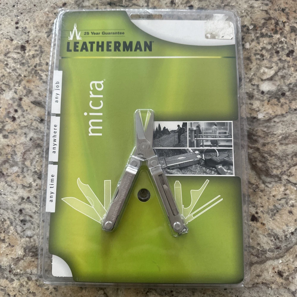 Vintage 2001 Leatherman Micra Multi Tool New Sealed USA Made  
