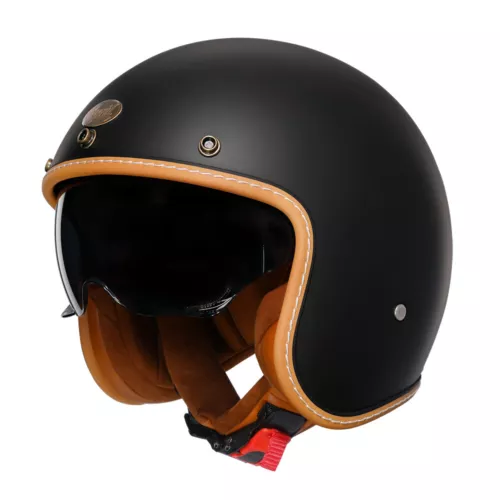 CYRIL Motorcycle Helmet 3/4 Open Face Lightweight C100 Vintage for Adult - Picture 18 of 50
