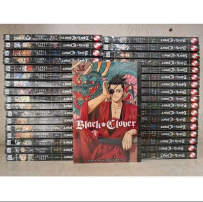New Manga Black Clover by Yuki Tabata Vol 1-35 Full Set English Comic Free Ship