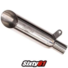Voodoo Exhaust GSXR 1000 2005 2006 Suzuki Slip On Polished 05 06