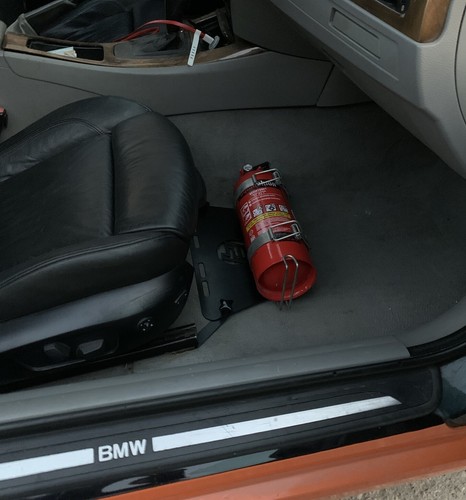 For BMW 3 series M3 G20 G21 G80 Fire extinguisher mount holder bracket - Picture 12 of 13
