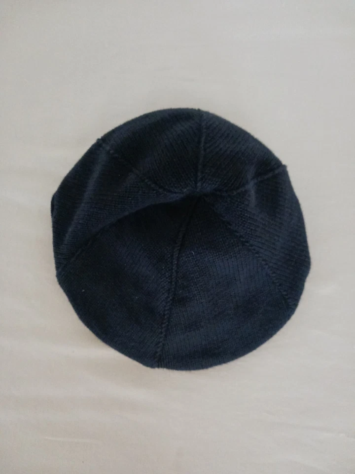 Janie & Jack Blue/Brown Newsboy Cap Hat Size 12-24 Months - Image 2 of 4