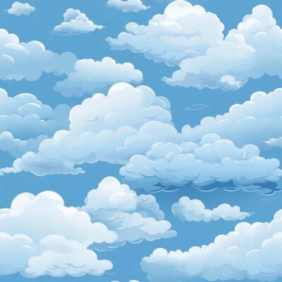 40x blau bewölkt Himmel Peeling and Stick Fliesen Vinyl Aufkleber Treppe Bad Küche