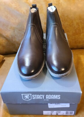New in Box Stacy Adams 24908 Mens Carnaby Chelsea Boots  display picture 2