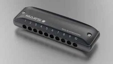 Kongsheng Mars with Aluminum Comb Black Diatonic Harmonica multiple keys