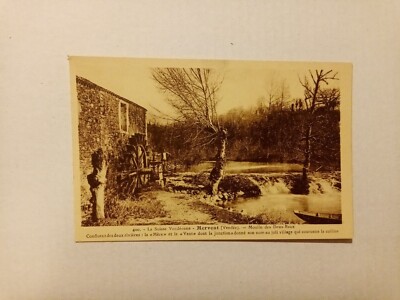 Postcard - La Forêt de Mervant (Vendée) Moulin des deux eaux