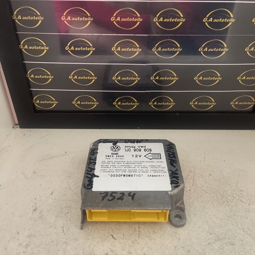 VW GOLF IV (1J1) 1.6 100PS Steuergerät Airbag 1J0909609 5WK42800 SIEMENS
