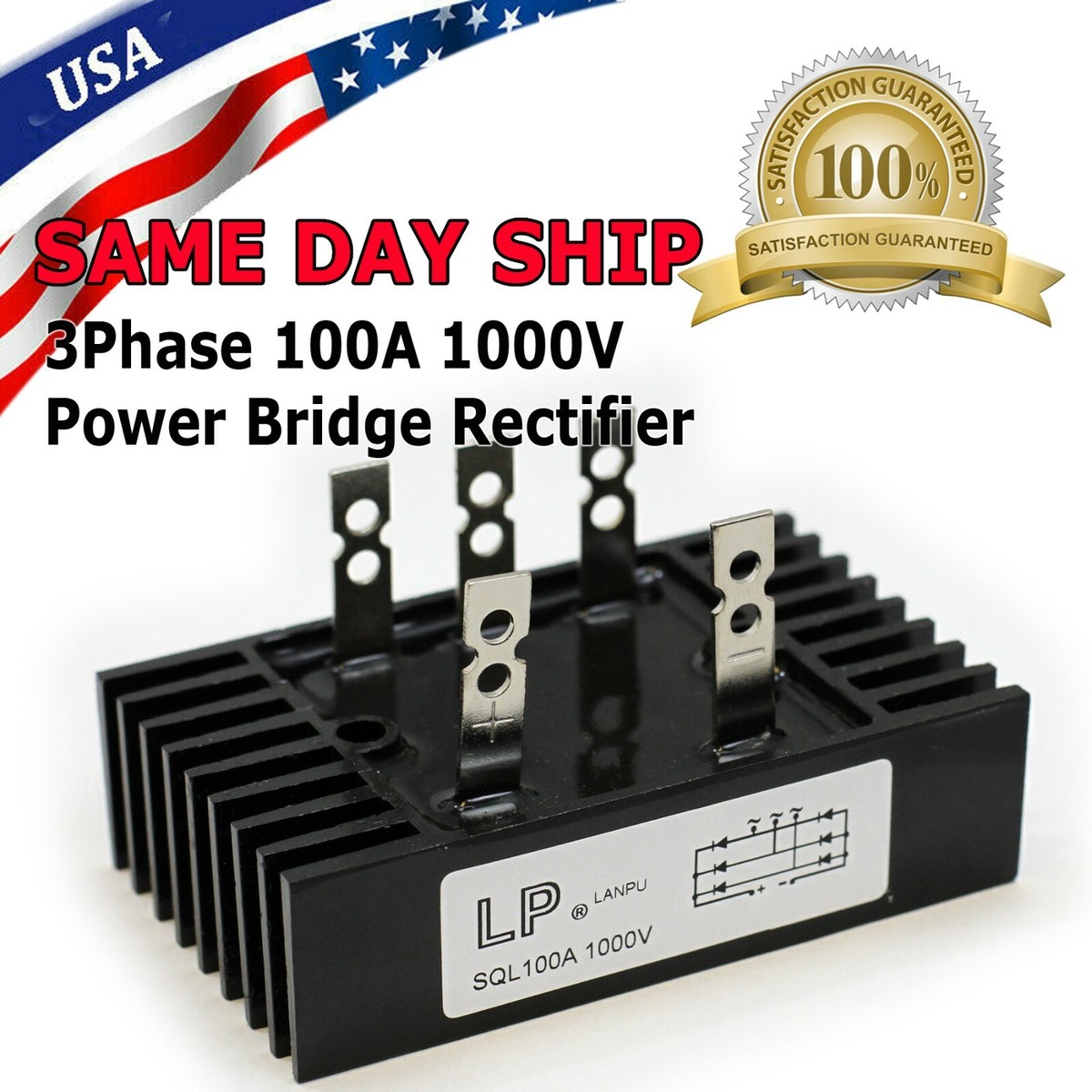 Pont Redresseur DB107 - Lot De 10 Pièces - 1A 1000V - Pour électroménager Et électronique