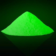 Green Glow in the Dark Powder - f&uuml;r Papier, Karton und Stoff