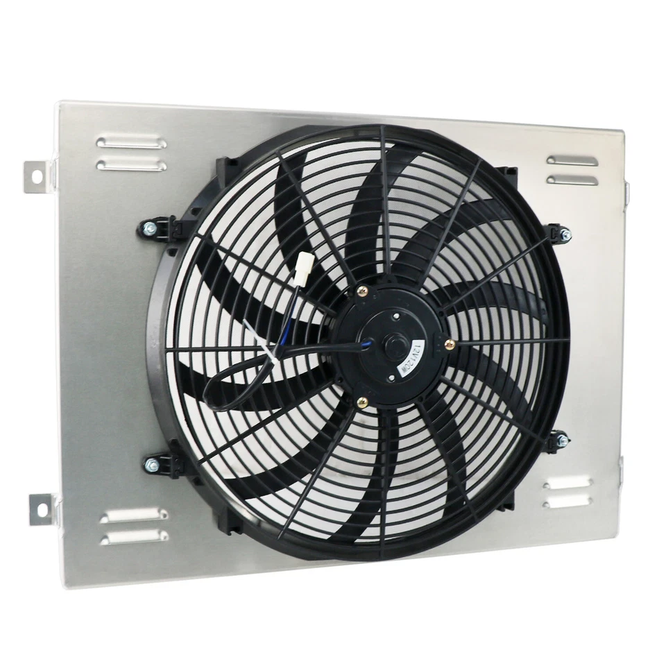 4 Row Radiator Shroud Fan Kits For 1963-1966 1965 Chevy C10 C20 C30 Truck Pickup Foto 4 de 4