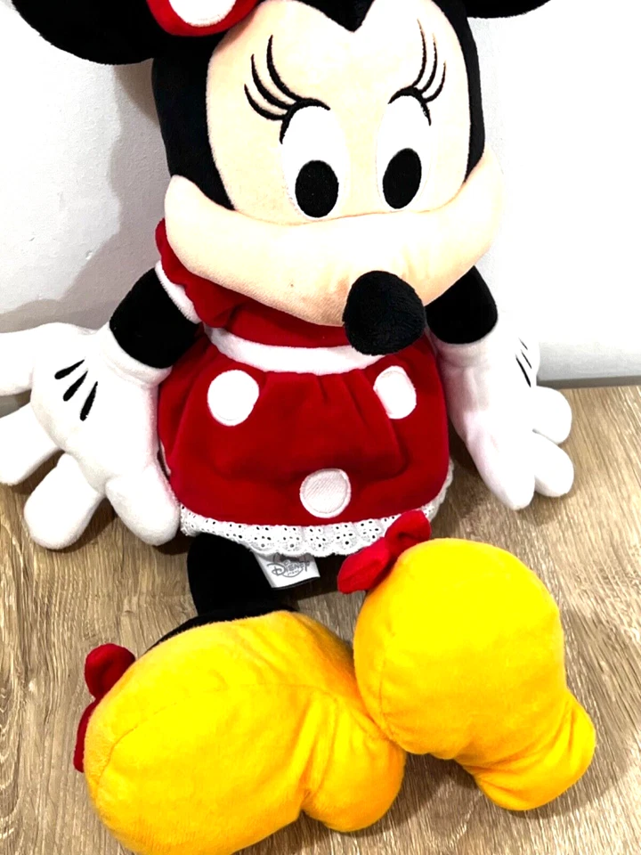 NUEVO CON ETIQUETAS 17" Disney Minnie Mouse Muñeca de Peluche - Juguete de Peluche Licencia Auténtica Foto 3 de 4