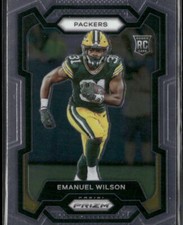 2023 Panini Prizm #335 Emanuel Wilson Rookie