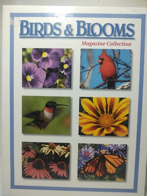 Birds & Blooms Magazine w/ Binder Dec/Jan 1997 - Aug/Sept 1998 Plus 1 Lot of 12