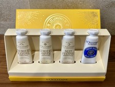L'OCCITANE Mini Hand Creams Gift Set 4pcs Sheabutter Bergamot Vanille Cassis New