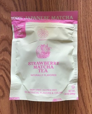 BB 2027-02-06 Harmony Strawberry Matcha Tea - Naturally Flavored 7.05 Oz