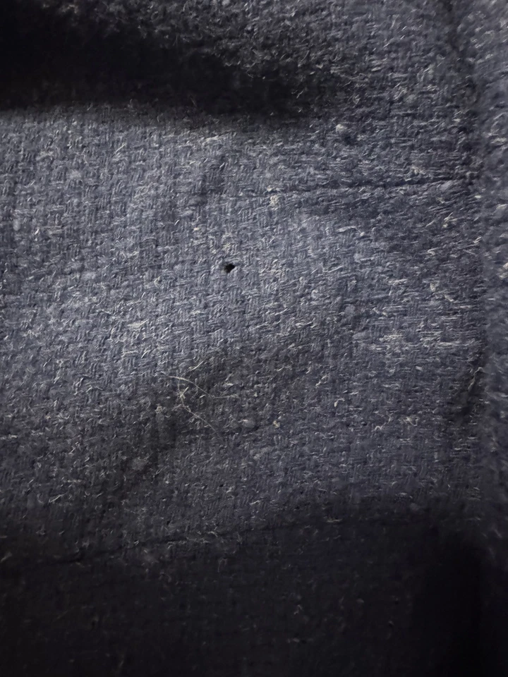 复古 Christian Dior 20 世纪 60 年代蓝色羊毛女式西装,尺寸 S M,VGVC — 第 4/4 张图片