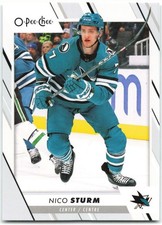 2023-24 O-Pee-Chee #312 Nico Sturm San Jose Sharks