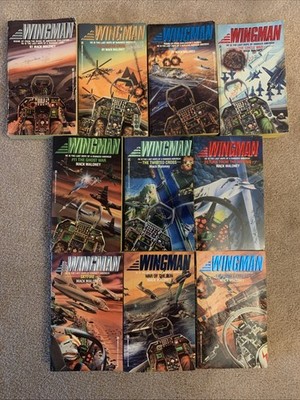 Mack Maloney Wingman Lot Of 10 Books 1987-1999 Paperback Vintage