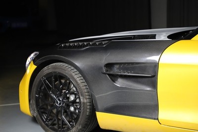 GTR PRO Full Dry Carbon Fiber Body Kit Front Fender Fits Mercedes-BENZ AMG GT