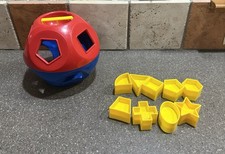 Tupperware Shape Sorter Ball Toy Developmental Baby Toy Missing 1