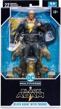McFarlane DC Multiverse Black Adam Action Figure with Throne