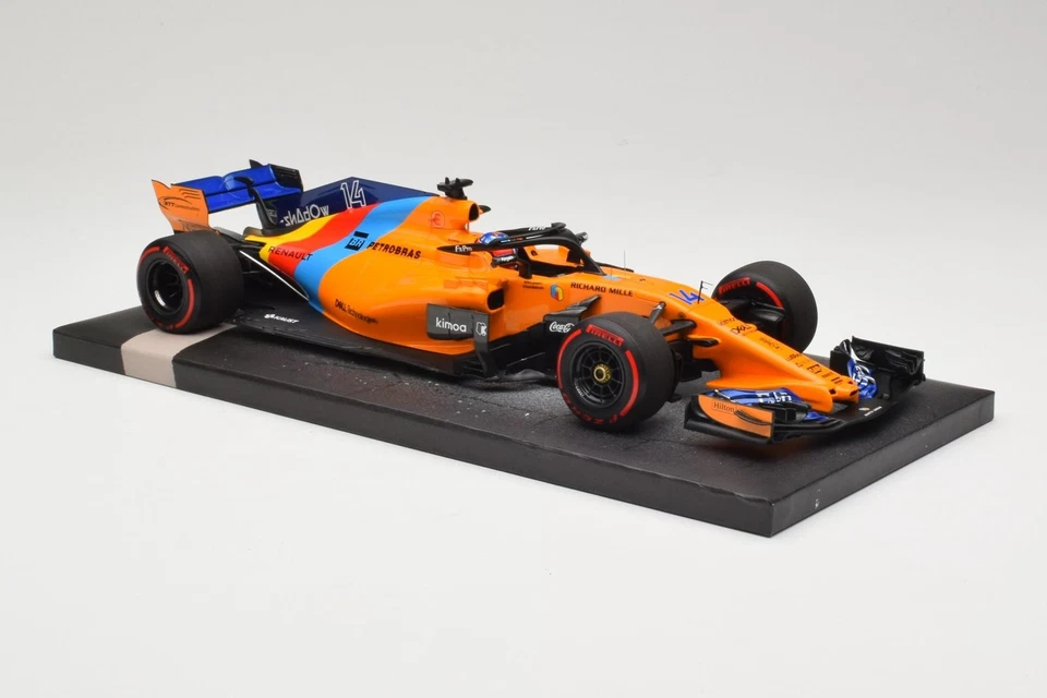 537183914 McLaren Renault MCL33 #14 F. Alonso Last F1 Race Abu Dhabi GP 2018 Min - Image 4 of 4