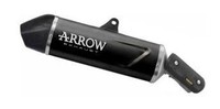 72646AKN - Auspufftopf Arrow Indy Race Evo Dark Aprilia Tuareg 660 (25-)
