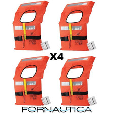 GIUBBOTTO DI SALVATAGGIO SALVAGENTE 150N OMOLOGATO OLTRE 6 MIGLIA - ADULTO - 4PZ