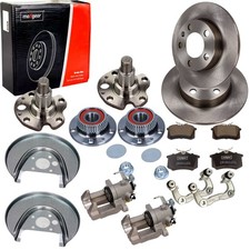 MAXGEAR Komplett Bremsen Satz Hinten für AUDI A3 8L1 SKODA OCTAVIA I VW GOLF 4