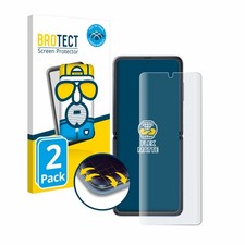 2 Pack Full Cover for Samsung Galaxy Z Flip 5G Matte Screen Protector Curved