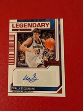 2023-24 Panini Contenders - Legendary Contenders Autographs Wally Szczerbiak...