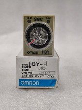 OMRON H3Y-4 TIMER TIMING 0,5S-30S SPANNUNG 11...