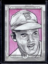 2025 Topps Museum Jackie Robinson Canvas Artist Sketch #1/1
