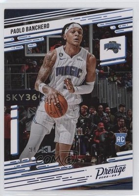 2022-23 Panini Chronicles Prestige Blue 94/99 Paolo Banchero #64 Rookie RC 13hf