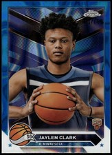 2023-24 Topps Chrome #49 Jaylen Clark Blue Lava Refractors #/149