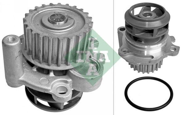 Schaeffler INA 538 0038 10 Wasserpumpe, MotorküHlung FüR Audi Seat Skoda VW-image