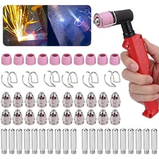 60pcs Plasma Cutter Torch Consumables Kit 60Amp for SG-55, AG-60, WSD-60 CUT50