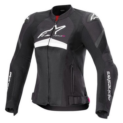 Alpinestars Stella T-GP Plus R V4 Airflow Motorradjacke 2XL Schwarz/Weiß