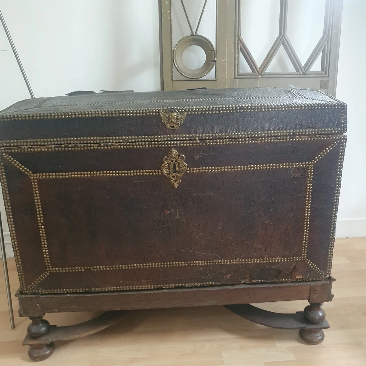 Ancienne Malle de voyage - deux compartiments | Kaufen auf
