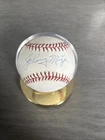 Johnny Mize Autographed Signed Official National League Baseball HOF