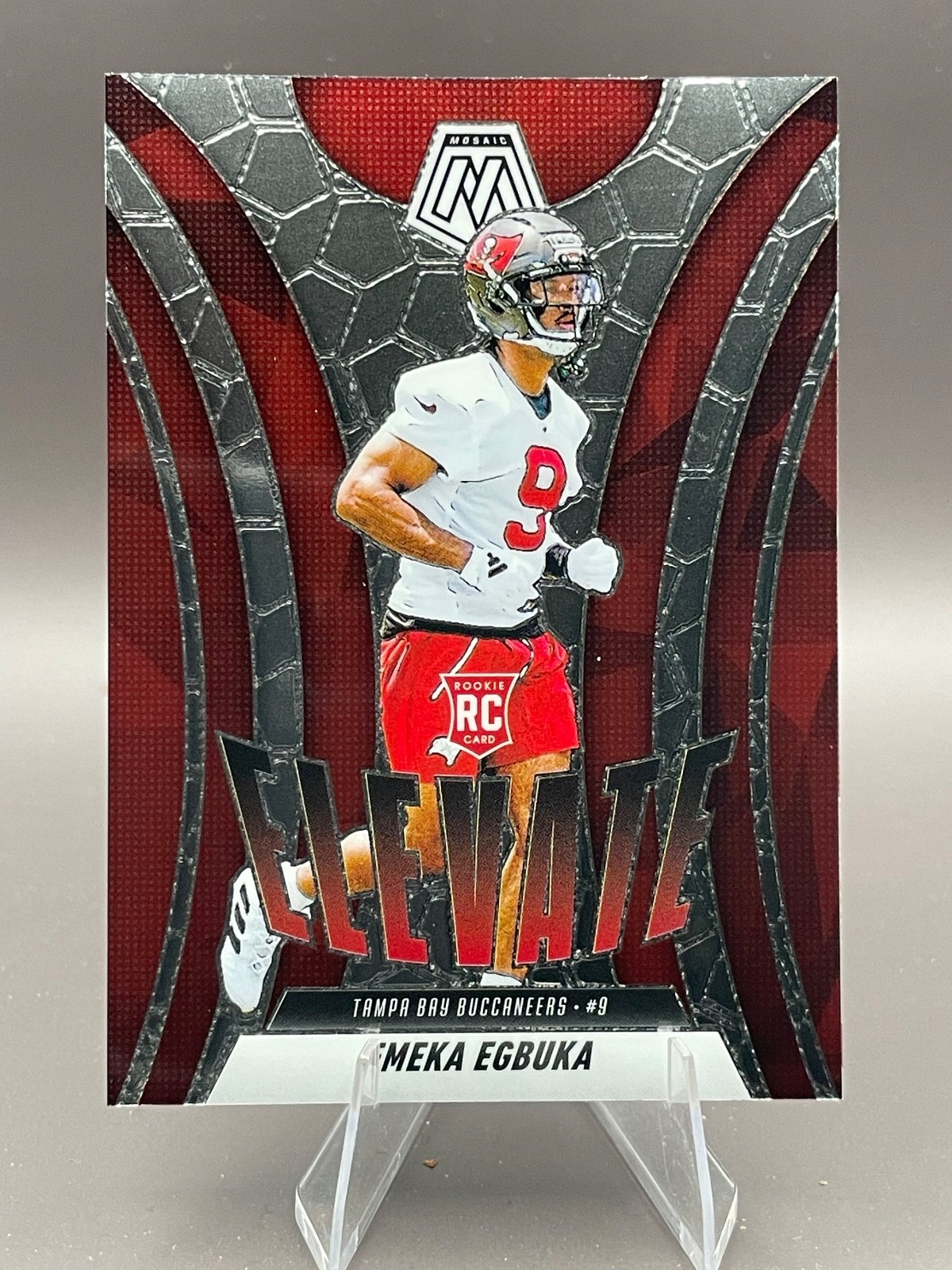 EMEKA EGBUKA rc #2 Elevate Rookie Insert 2025 Panini Mosaic BUCCANEERS
