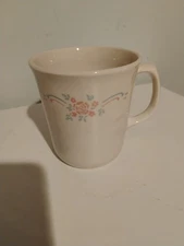 Vintage Corning Ware Corelle Coffee Mug English Breakfast Pattern