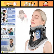 Adjustable Neck Stretcher - Cervical Traction Device for Spine Decompression P