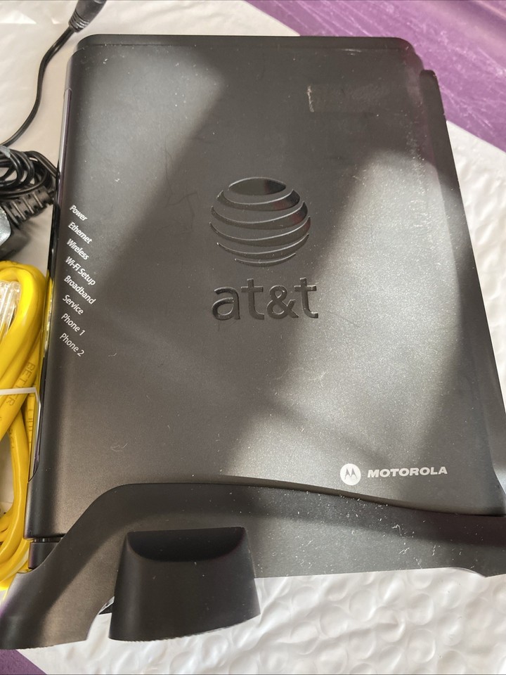 AT&T Arris Modem Wireless Router Model NVG510 - ATT DSL Broadband ...
