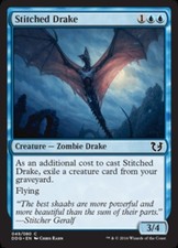 Stitched Drake 049/080 Near Mint DDQ Duel Decks: Blessed vs. Cursed MTG Magic