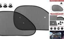 2 Pieces Universal Car Window Sun Shade Side Window UV Protection for Child