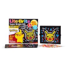 Lite Brite Super Bright HD Pokemon Edition - Light-Up Screen Pikachu